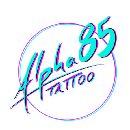 Alpha85 Logo Square Transparent
